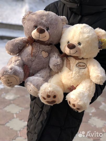 Плюшевый медведь новый