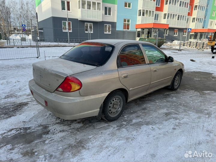 Kia Spectra 1.6 МТ, 2007, 240 000 км