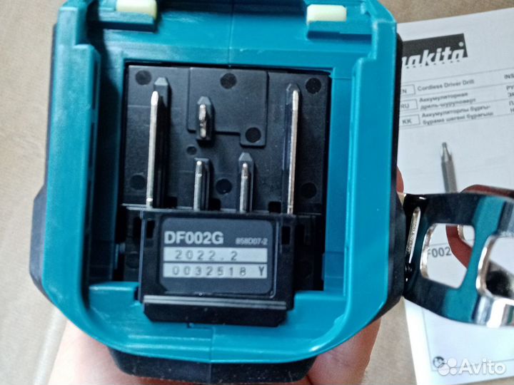 Makita шуруповерт DF002GZ, ушм GA005GZ комплект