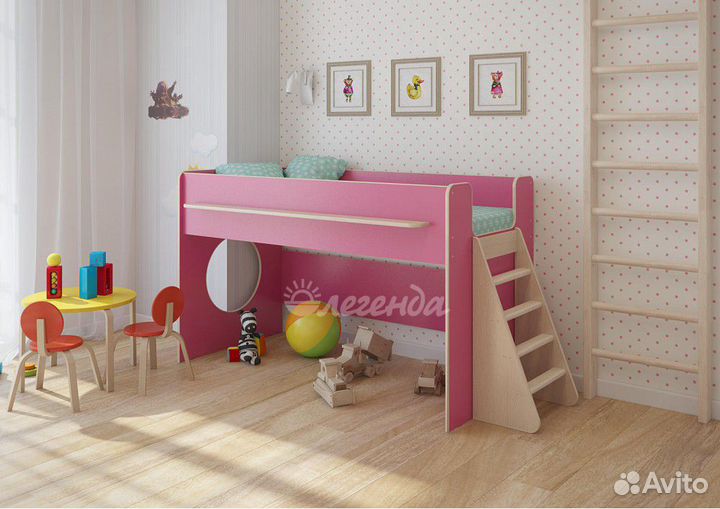 Детская кровать-чердак