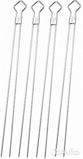 Набор двойных шампуров Forester 50см для запекания