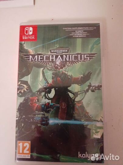 Warhammer 40.000 mechanicus nintendo switch