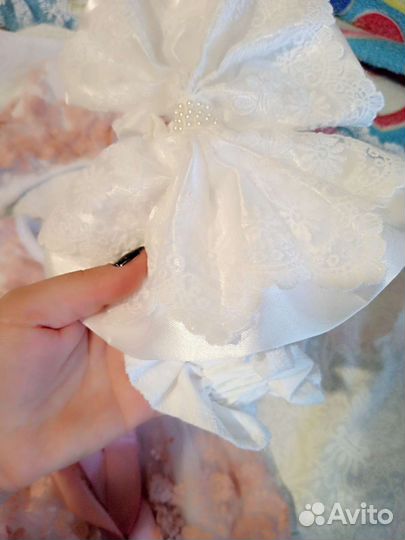 Платье на выписку для девочки