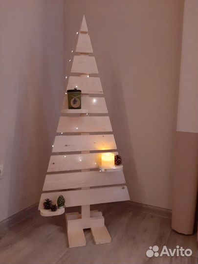 Елка из дерева, новогодняя ель