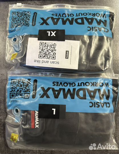 Спортивные перчатки MadMax. Мужские Новые L XL