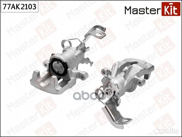 Суппорт тормозной зад прав honda accord VII