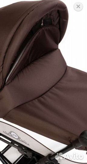 Коляска 2в1 lonex Ulia Baronessa New Chocolate