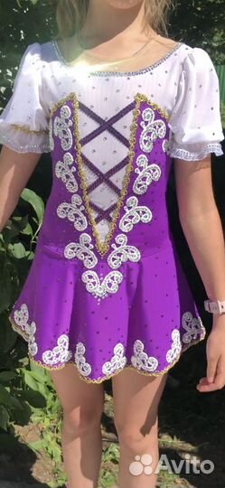 Платье для выступления на рост 134