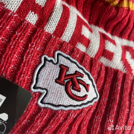 Шапка NFL Kansas City Chiefs красная
