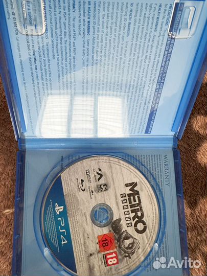 Игра metro exodus ps4
