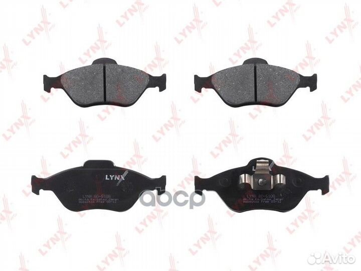 Колодки тормозные дисковые перед 1,517 BD51