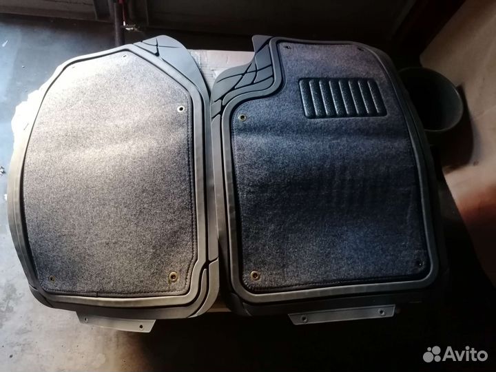 Ковры 2 в 1 Резина + Ворс. В салон автомобиля
