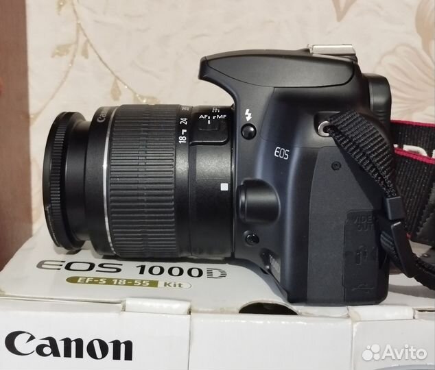 Зеркальный фотоаппарат canon 1000d