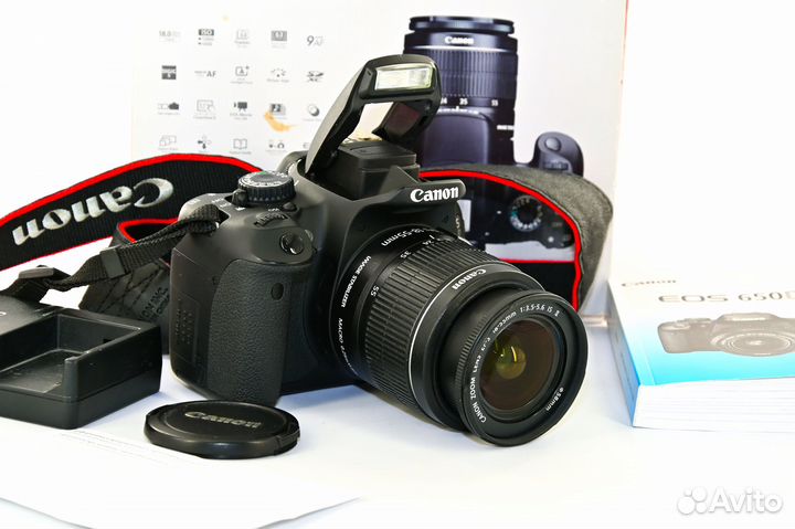 Canon EOS 650D/T4i 18.0MP цифрозеркалка kit 18-55