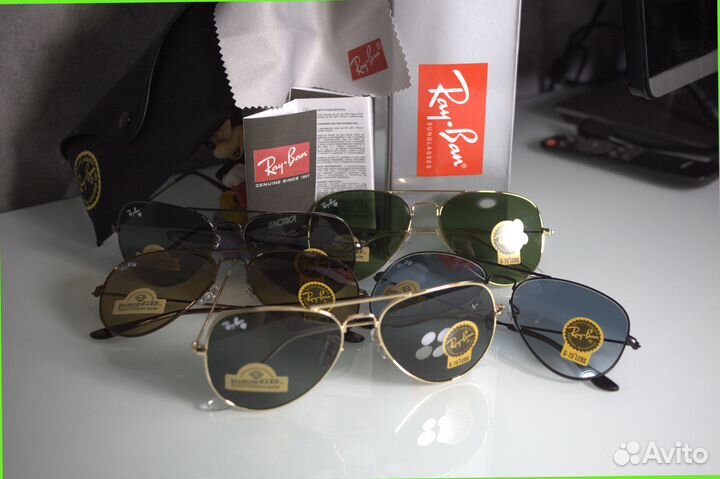 Очки ray ban aviator