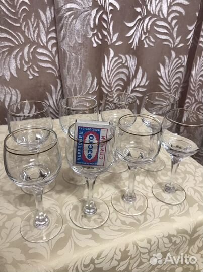 Рюмки, стопки, бокалы СССР