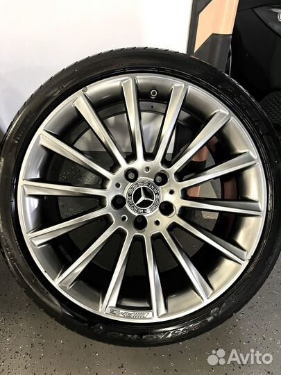 Оригинальные колёса AMG Mercedes r19 разноширокие