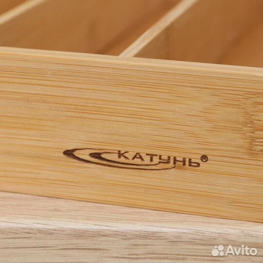 Подставка для столовых приборов, 35,525,45 см, бам