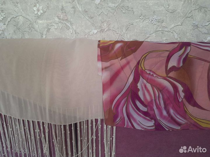 Женские палантины тонкие