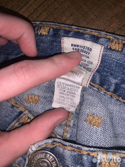 Джинсы true religion