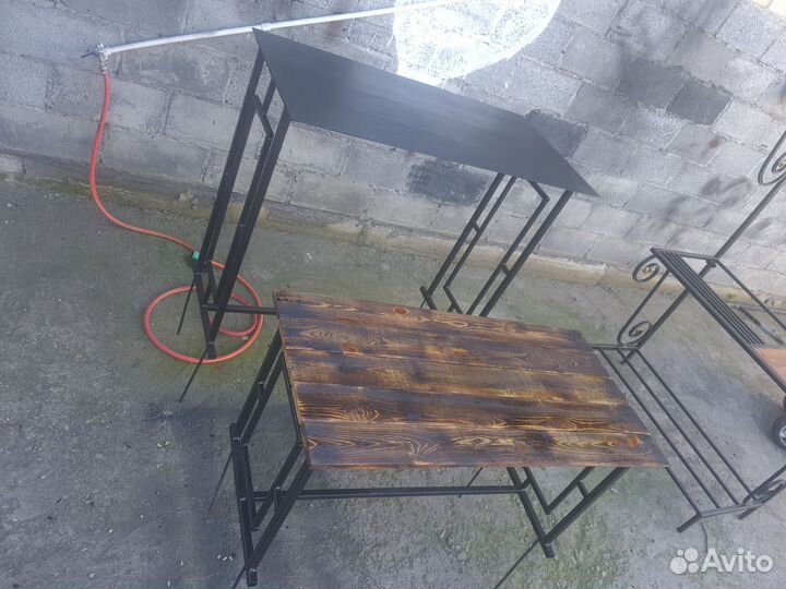 Комплект стол и лавочка на могилку