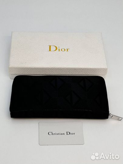 Кошелек мужской кожаный dior