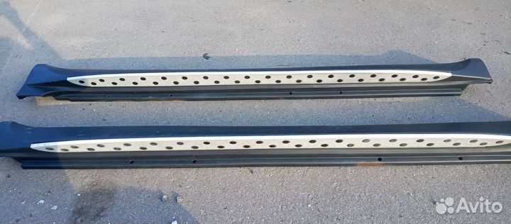 Накладка порога ssangyong action