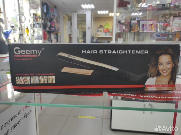 Утюжок-гофре для волос Geemy 45w
