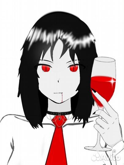 Рисунки на заказ аниме девушки