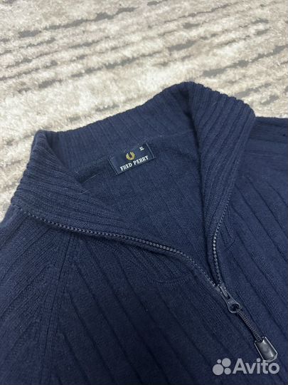 Винтажная зипка fred perry оригинал