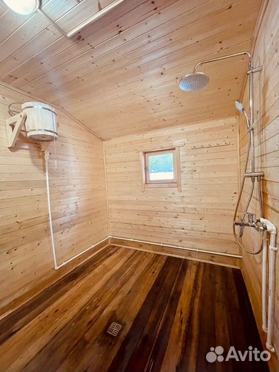 Русская баня на дровах