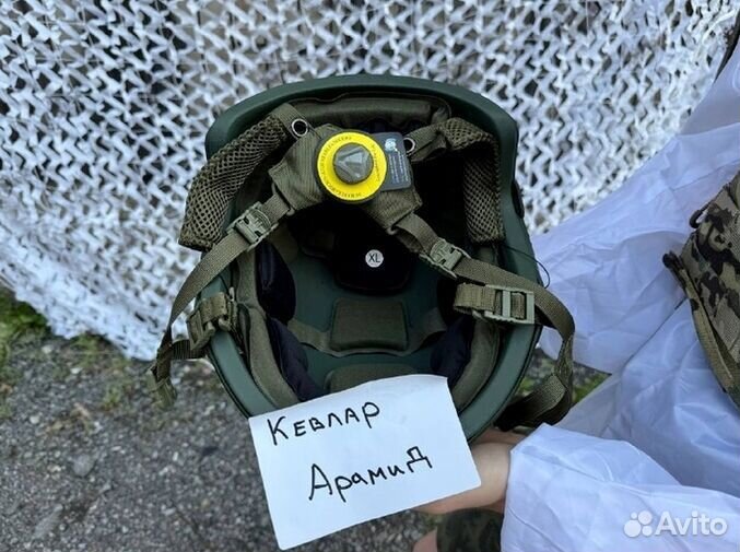 Военный шлем безухий