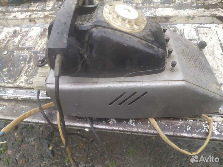 Телефон армейский, старинный