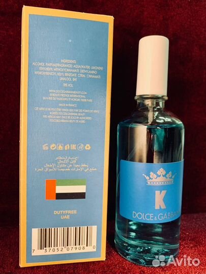 Духи Dolce&Gabanna K