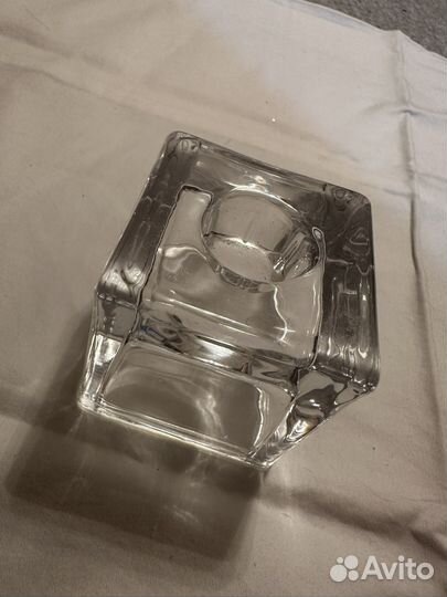 Подсвечник стеклянный