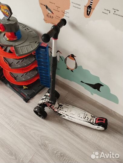 Самокат детский трехколесный бу