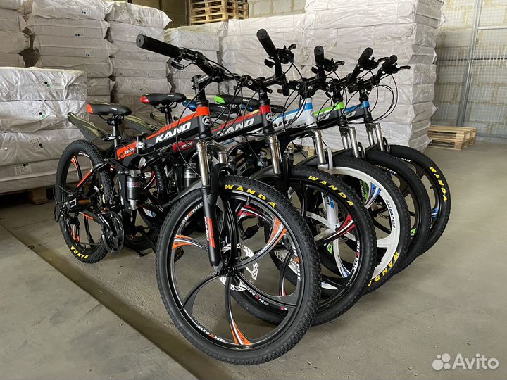 Велосипед на литых дисках