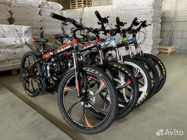 Велосипед на литых дисках