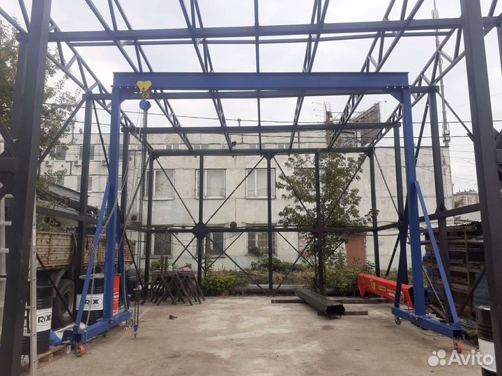 Концевые опорные балки 1-10т