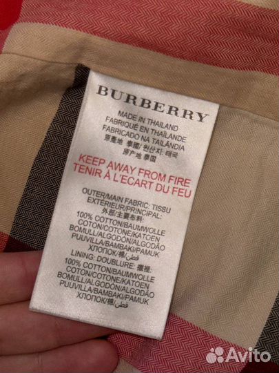 Burberry плащ женский оригинал