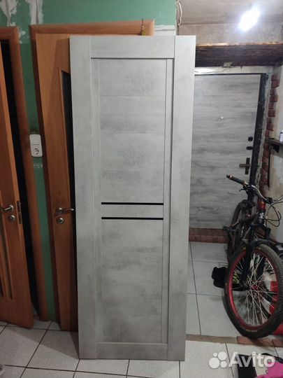 Дверь межкомнатная Сохо лофт светлый 70x200 см