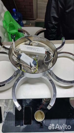 Ремонт светодиодных, LEDлюстр, светильники, панели