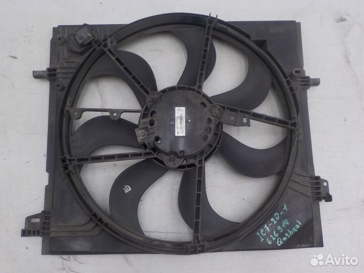 Вентилятор радиатора, Nissan Qashqai