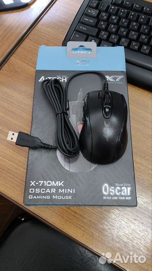 Новая Игровая мышь a4tech x-710mk