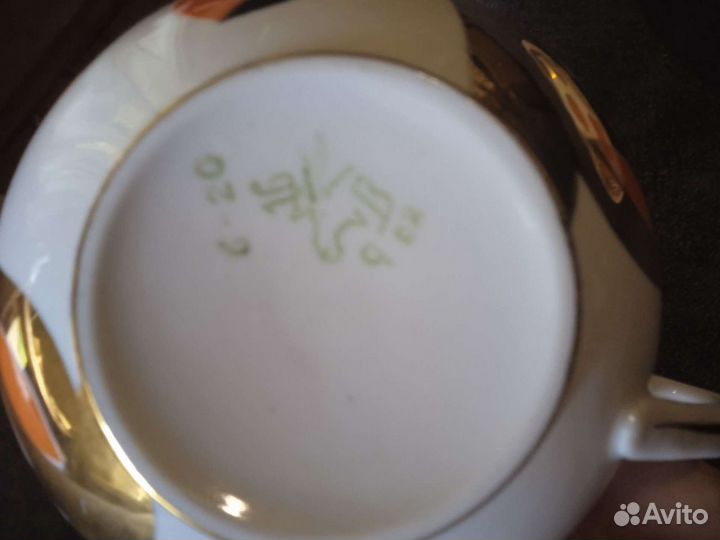 Чашка с блюдцем Вербилки