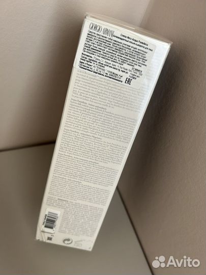 Сыворотка armani crema nera acqua pantelleria