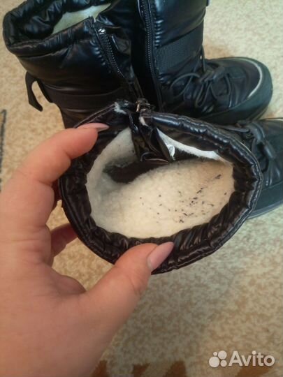 Зимние ботинки для девочки