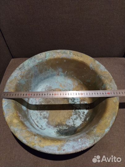 Таз медный СССР