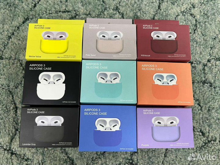 Чехол на AirPods 2/3/Pro/Pro 2