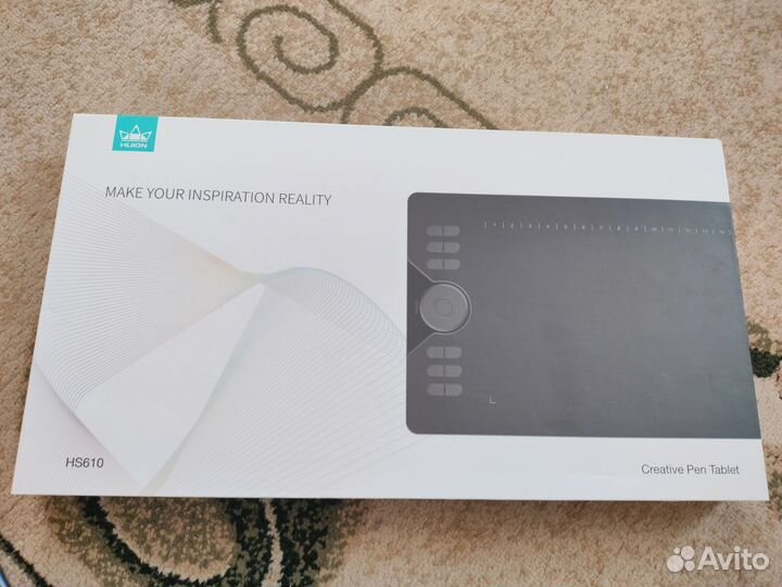 Графический планшет huion HS610